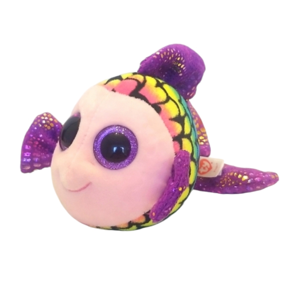 Ty Beanie Boos - Flippy Multicoloured Fish Plush Toy